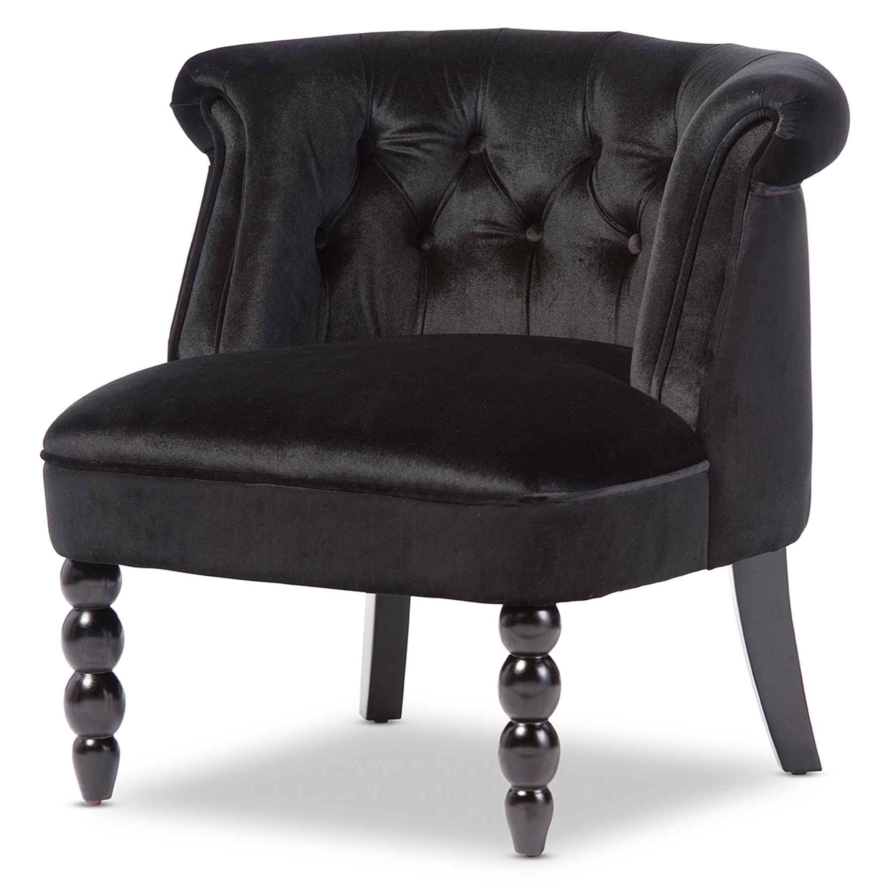 Small velvet deals accent chair